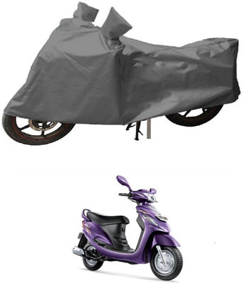 KazamaKraft Two Wheeler Cover for Mahindra(Rodeo, Grey)