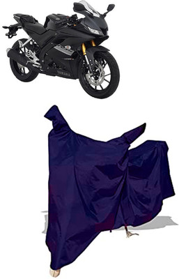 Amexride Two Wheeler Cover for Yamaha(YZF R15 V3, Blue)