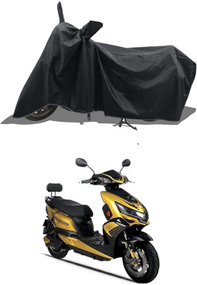 AutoGalaxy Waterproof Two Wheeler Cover for Okinawa(Praise, Black)