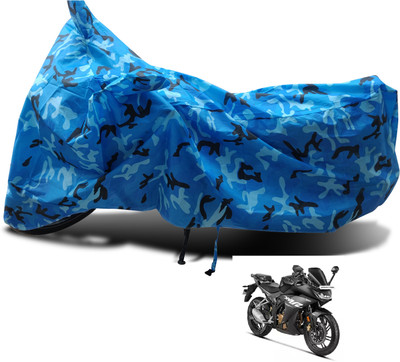 Euro Care Waterproof Two Wheeler Cover for Hero(Karizma, Blue)