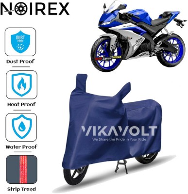 NOIREX Waterproof Two Wheeler Cover for Yamaha(YZF R15 V3.0, Blue)