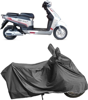 DIGGU Two Wheeler Cover for Hero(Electric NYX e5 BS6, Grey)