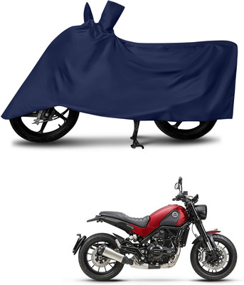 aosis Two Wheeler Cover for Benelli(Leoncino, Blue)