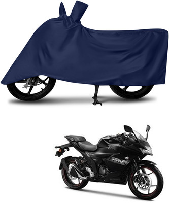 aosis Two Wheeler Cover for Suzuki(Gixxer SF, Blue)