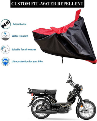 PAGORA Waterproof Two Wheeler Cover for TVS(XL 100 Heavy Duty BS6, Red)