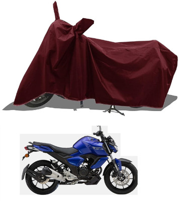 DeepShakshi AUTOMOTIVE Waterproof Two Wheeler Cover for Yamaha(FZ FI, Maroon)