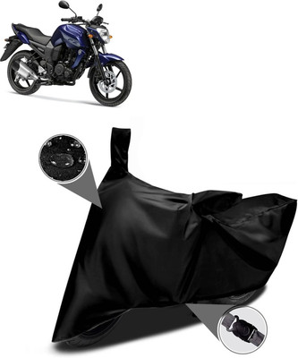 DeepShakshi AUTOMOTIVE Two Wheeler Cover for Yamaha(FZ-FI BS6, Black)