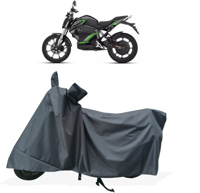 Tricway Two Wheeler Cover for Revolt(Motors E-Bike, Grey)