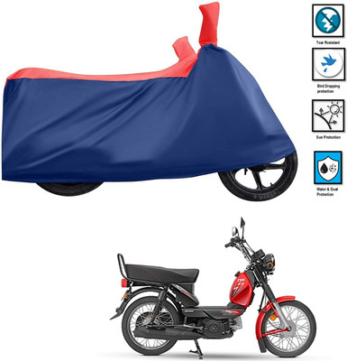 CODOKI Waterproof Two Wheeler Cover for TVS(XL 100 Comfort, Red)