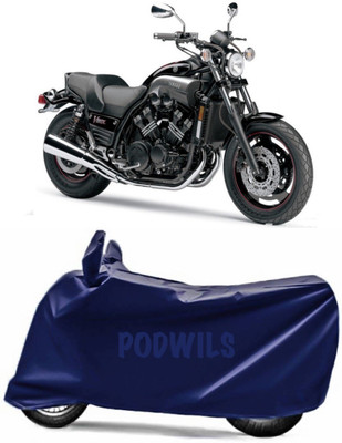 PODWILS Two Wheeler Cover for Yamaha(VMAX, Blue)
