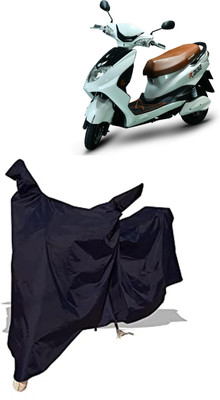 Amexride Two Wheeler Cover for Okinawa(Raise BS6, Black)