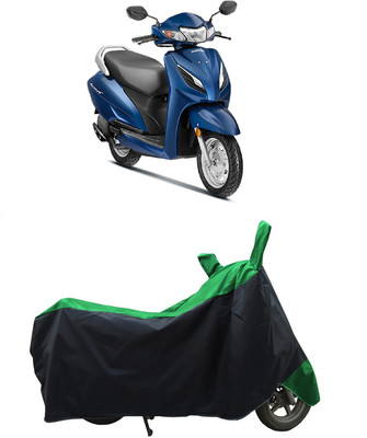 Coxtor Waterproof Two Wheeler Cover for Honda(Activa 6G, Green)