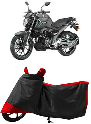 GROFATIK Two Wheeler Cover for Yamaha(FZ FI BS6, Red)