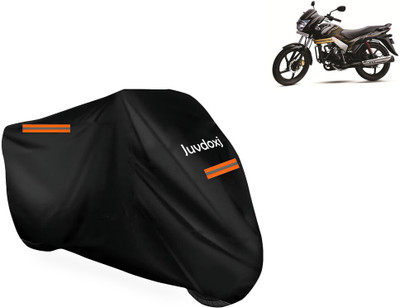 Juvdoxj Waterproof Two Wheeler Cover for Mahindra(Centuro XT, Black)
