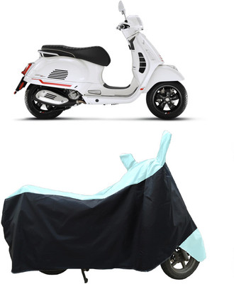 Coxtor Waterproof Two Wheeler Cover for Vespa(GTS Super 125, White)