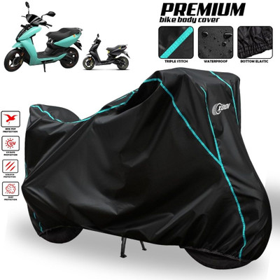 AutoGalaxy Waterproof Two Wheeler Cover for Ather(450, Black)