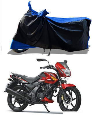 DeepShakshi AUTOMOTIVE Waterproof Two Wheeler Cover for TVS(Flame DS 125, Blue)
