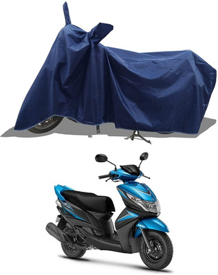 KEDIT Two Wheeler Cover for Yamaha(Ray Z, Blue)
