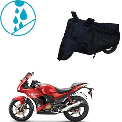 MMSSTAR Waterproof Two Wheeler Cover for Hero(Karizma ZMR, Black)