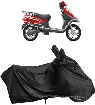 DIGGU Two Wheeler Cover for Hero(Electric Cruz, Black)
