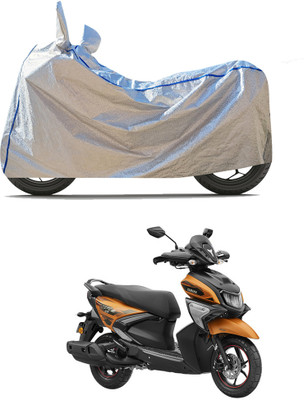 CODOKI Waterproof Two Wheeler Cover for Yamaha(RayZR 125 Fi, Silver)
