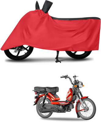 DeepShakshi AUTOMOTIVE Waterproof Two Wheeler Cover for TVS(Heavy Duty, Multicolor)