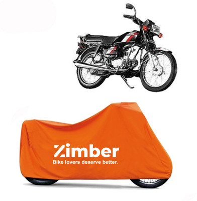THE REAL ARV Two Wheeler Cover for Honda(CD 100 SS, Orange)