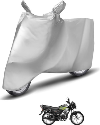 Caronix Waterproof Two Wheeler Cover for Honda(CD 110 Dream, Silver)
