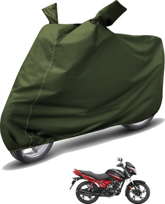 Auto Hub Waterproof Two Wheeler Cover for Hero(Glamour, Green)