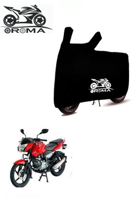 AutoRash Waterproof Two Wheeler Cover for Bajaj(Pulsar 135 LS DTS-i, Black)