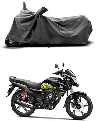 Tritika Waterproof Two Wheeler Cover for Honda(SP125, Grey)
