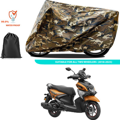 GOSHIV-car and bike accessories Waterproof Two Wheeler Cover for Yamaha(RayZR 125 Fi, Yellow)