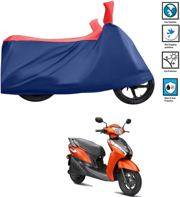 CODOKI Waterproof Two Wheeler Cover for Ampere(Red)