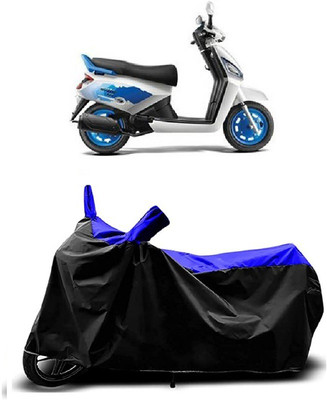 VESMEI Two Wheeler Cover for Mahindra(Gusto Electric BS6, Blue)