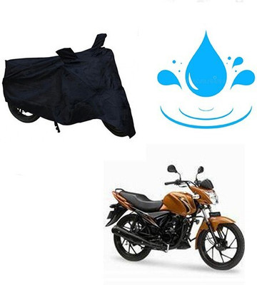 MMSSTAR Waterproof Two Wheeler Cover for Suzuki(Sling, Black)