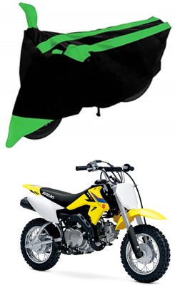 Furious3D Two Wheeler Cover for Suzuki(DR-Z50, Green, Black)