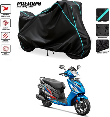SThanaveX Waterproof Two Wheeler Cover for Hero(Maestro Electric, Black)