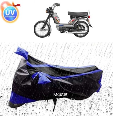 MMSSTAR Waterproof Two Wheeler Cover for Suzuki(Activa 6G, Blue, Black)