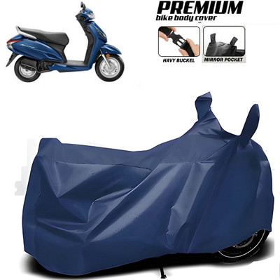 smwzxyu Waterproof Two Wheeler Cover for Honda(Blue)