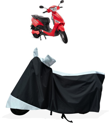 Tricway Two Wheeler Cover for Hero Electric(Electric Optima, White)