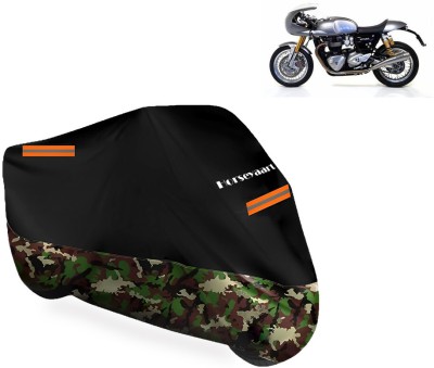 Horseyaart Waterproof Two Wheeler Cover for Triumph(Thruxton 1200 R, Multicolor)