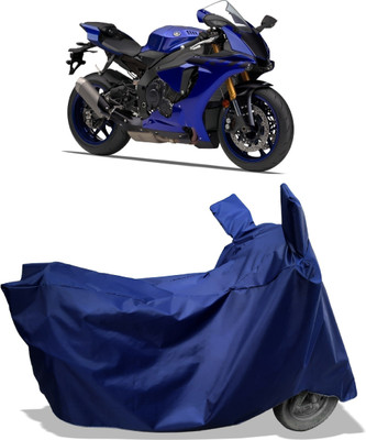 Amexride Two Wheeler Cover for Yamaha(YZF R1, Blue)