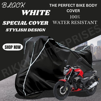 Shiv Kanha Waterproof Two Wheeler Cover for Honda(SP 125, Black)