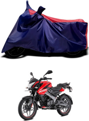 Mdstar Waterproof Two Wheeler Cover for Bajaj(Pulsar NS125, Red, Blue)