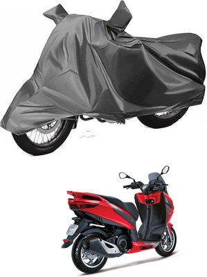 AutoTiger Two Wheeler Cover for Aprilia(SXR 160, Grey)