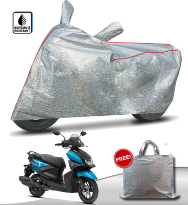 OliverX Waterproof Two Wheeler Cover for Yamaha(Cygnus Ray ZR BS6, Silver)