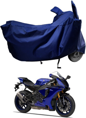 Amexride Two Wheeler Cover for Yamaha(YZF R1M BS6, Blue)
