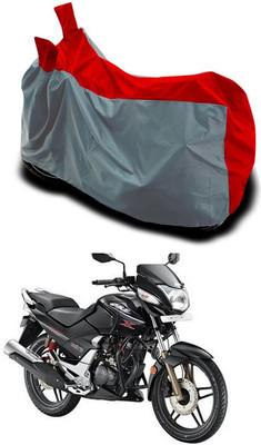 Mdstar Waterproof Two Wheeler Cover for Hero(BS6, Grey)