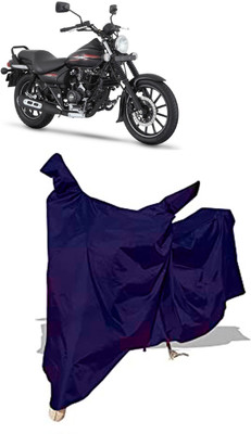Amexride Two Wheeler Cover for Bajaj(Avenger 220 Street, Blue)