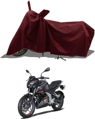 DeepShakshi AUTOMOTIVE Waterproof Two Wheeler Cover for Bajaj(Pulsar 180 DTS-i, Maroon)